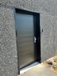 Aluminium loopdeur Wijtschate Heuvelland